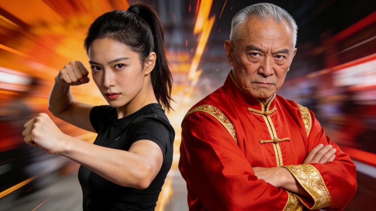 Самоуверенный мастер додзё отказывался тренировать женщин... Пока не зашла дочь генерала.