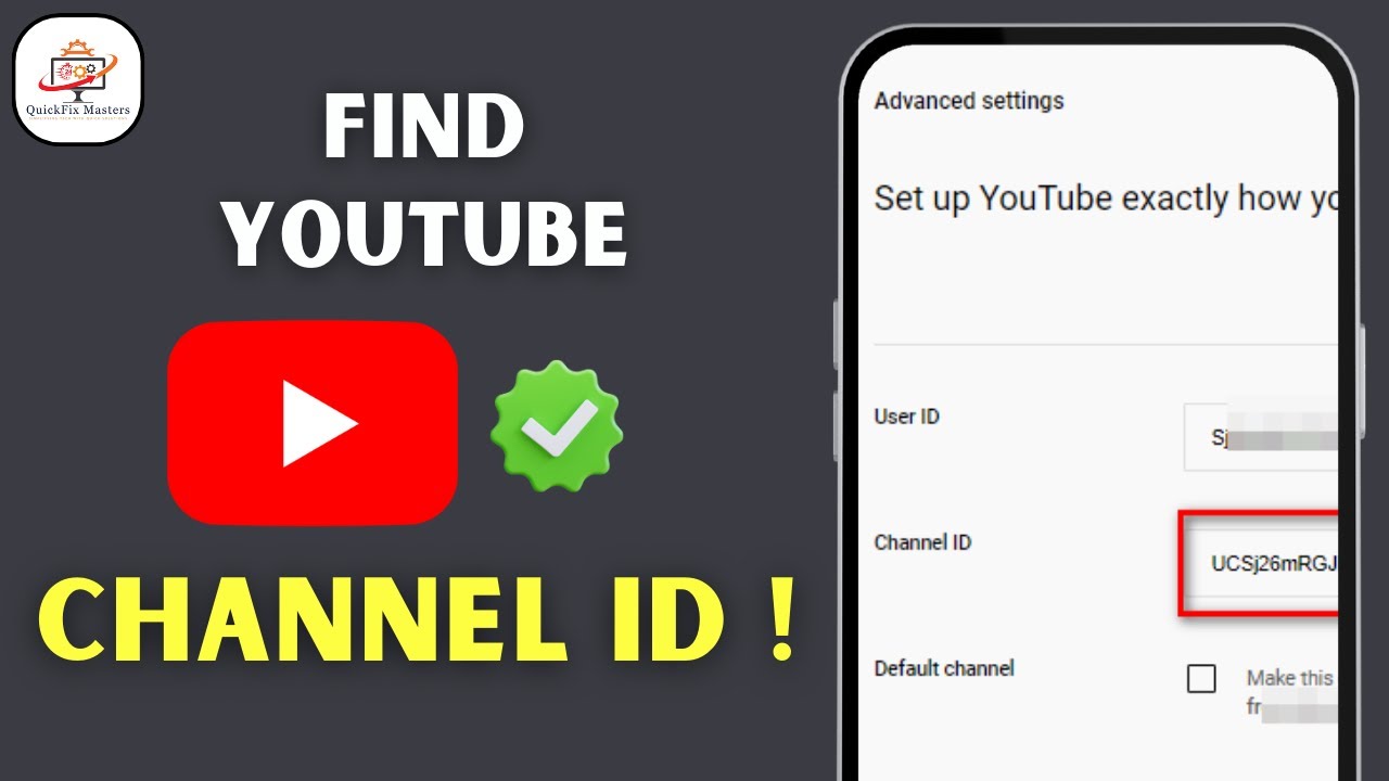 How To Find Your YouTube Channel ID on Mobile (2 Easy Methods) - YouTube