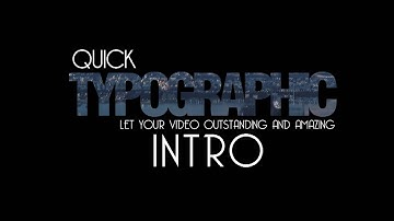 Free Vegas 14 pro Intro Template - Typography Intro