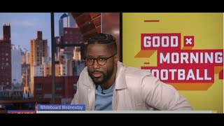 Good Morning Football | Nate Burleson reacts to the current player cause the biggest Hall of Fame