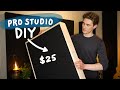 How to make your own acoustic panels  diy professional acoustic treatment for home studio