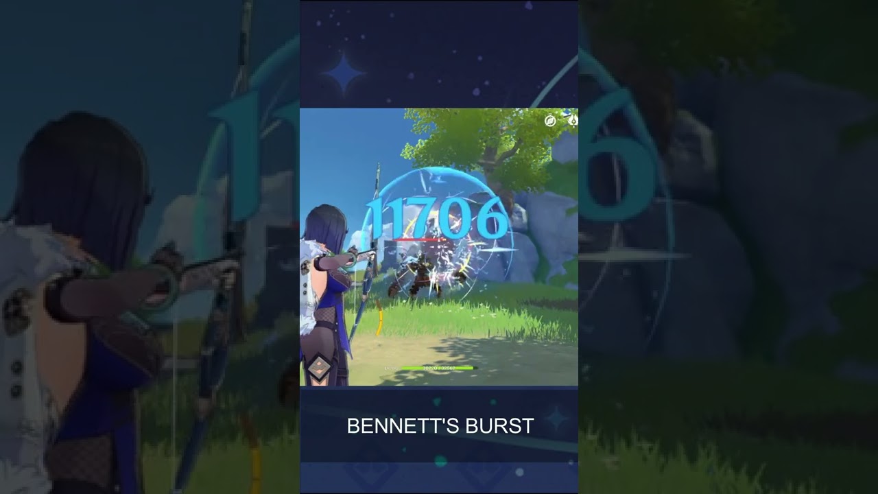 Bennett's Burst does NOT work on Yelan 