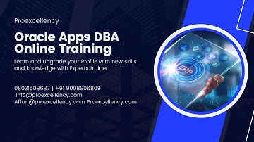 Apps DBA Training |  Oracle Apps DBA: Online Training, Professional Insights, and Certifications