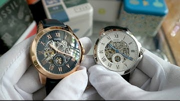 [Circletimevn.com] Đồng hồ cơ tự động Fossil ME3053 Grant Skeleton Automatic