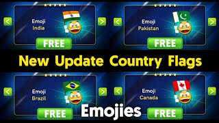 All Country Flag Emojies Free Trick - How to Get New Flag Emoji Offers - Carrom Pool - Jamot Gaming