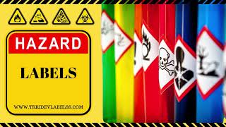 HAZARD SYMBOL WARNING LABELS - #hazardlabels #warningsymbollabels #