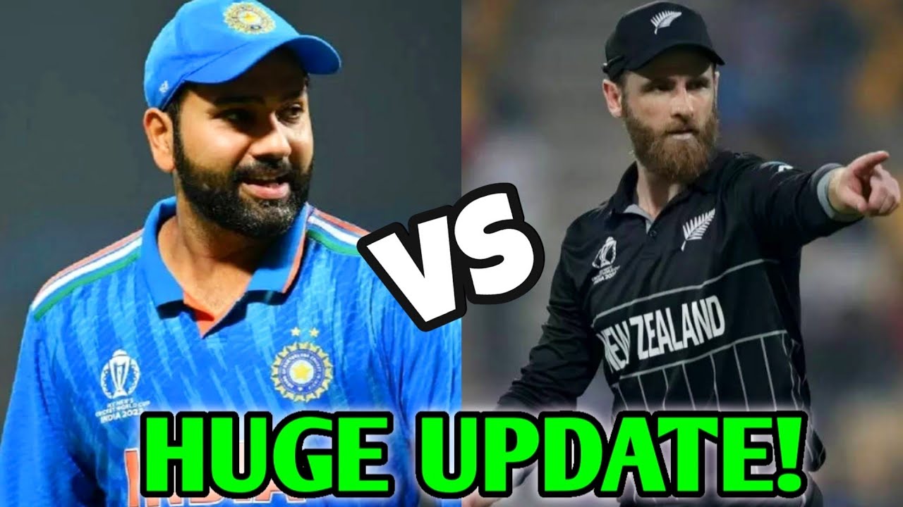 India Vs New Zealand Semi Final IMPORTANT UPDATE! | IND vs NZ World Cup ...