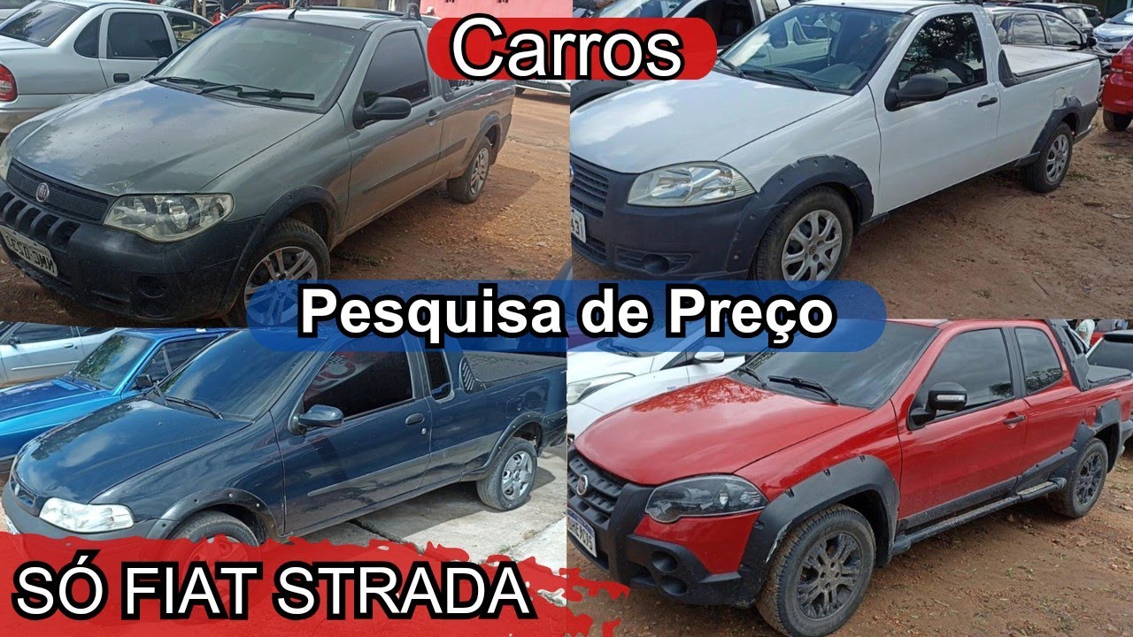 FEIRÃO DE CARROS USADOS DE ARAPIRACA-AL SÓ PREÇO DA STRADA #carrosusados