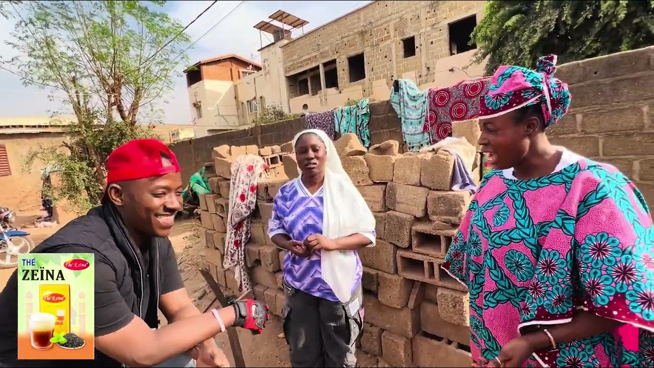 Geto flow Tchazaïni 😂😂 Grin planw 2 ( la mère ya choi)