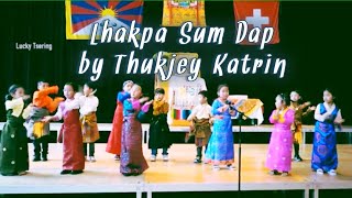 Tibetan kids Dance / Lhakpa Sum Dap by Thukjey Katrin