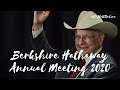 2020 Afternoon Berkshire Hathaway Annual Meeting with Warren Buffett and Greg Abel