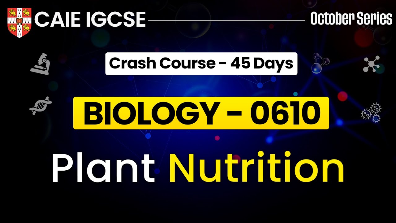 IGCSE Biology 0610 : Plant Nutrition IGCSE | Cambridge IGCSE Biology ...