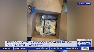 Two convicted in Knox County after drug and guns arrest in April 2025