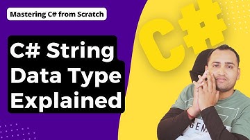 C# Strings - Fundamentals | C# Tutorial for Beginners