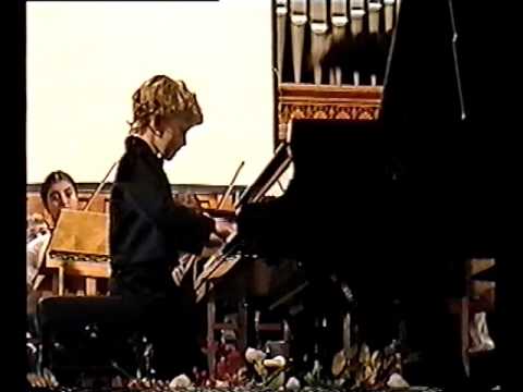 Nikolay Khozyainov Handel Piano Concerto F-major Moscow, February 2000