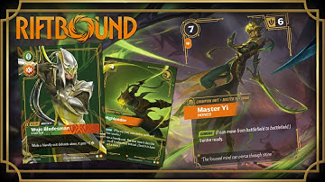 Riftbound TCG – How To Play Master Yi Wuju Blademaster (League of Legends Card Game)