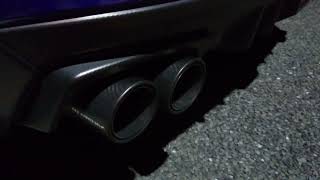WRXS4 FUJITSUBOオーソライズRM+c ふかし音