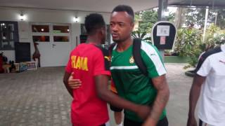 Ghana Players In Emotional Afcon Send Off For Injured Baba Rahman