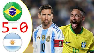 Brazil Vs Argentina 50  All Goals U0026 Highlights  2026