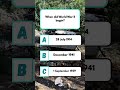 When did World War II begin? #education #quiz #trivia #brainlearning #quiztime #generalknowledge