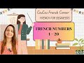 French Numbers (1-20)