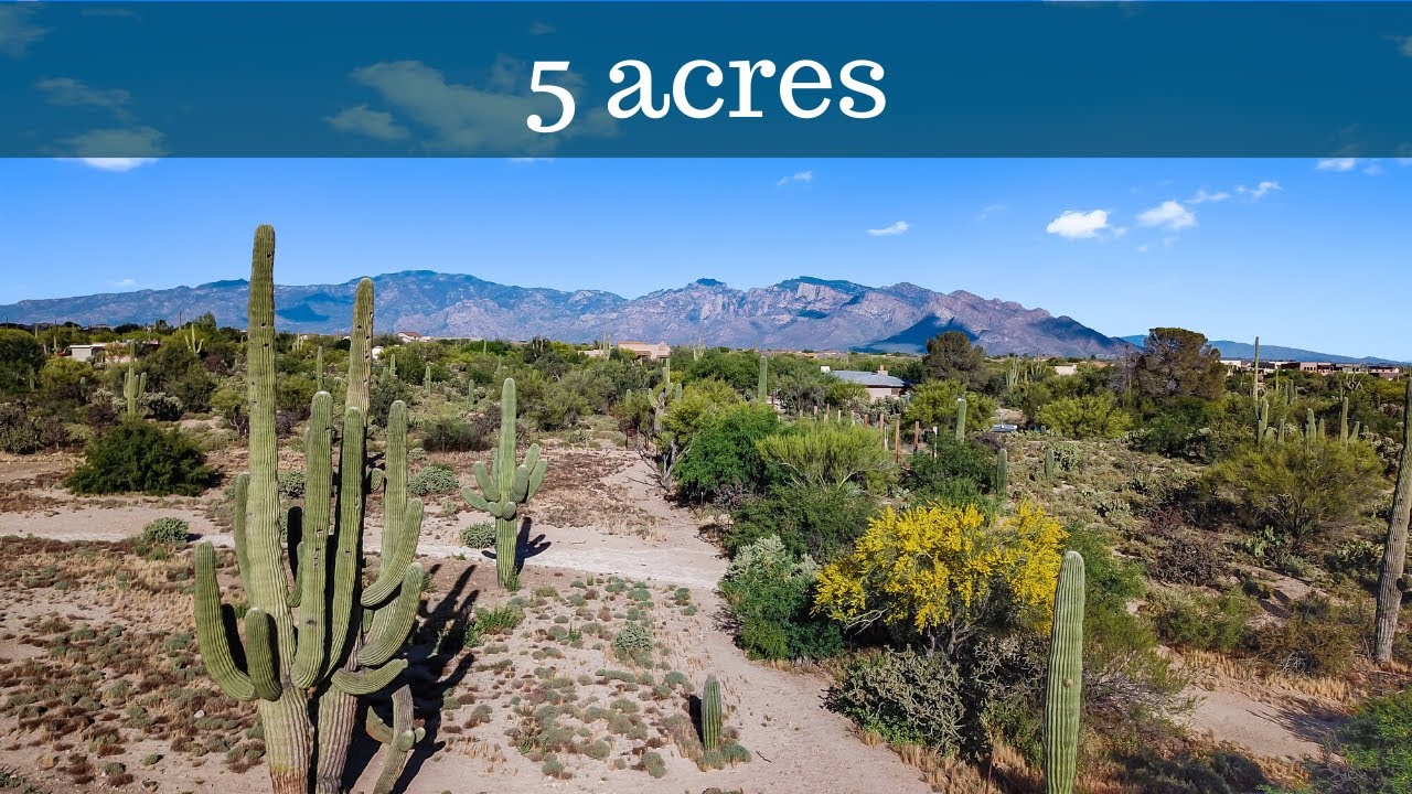 Real Estate Video Tour Tucson AZ 5 Acre Property YouTube