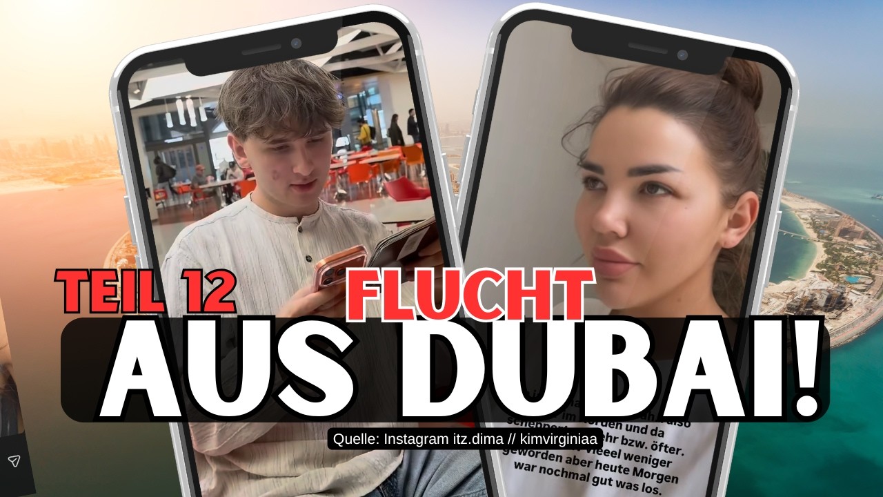 REALITÄTSVERLUST? Kim Virginia VERNIEDLICHUNG von IRAN Angriffen in den VAE? Dima FLÜCHTET aus Dubai