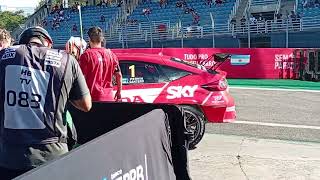 Corrida stock Car em Interlagos.