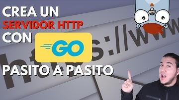 Crea un servidor http con golang paso a paso! #go