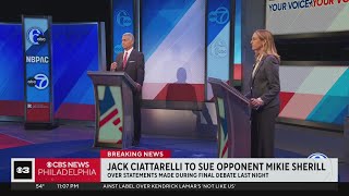 Jack Ciattarelli to sue Mikie Sherrill over debate claims on opioids, GOP candidate's old business