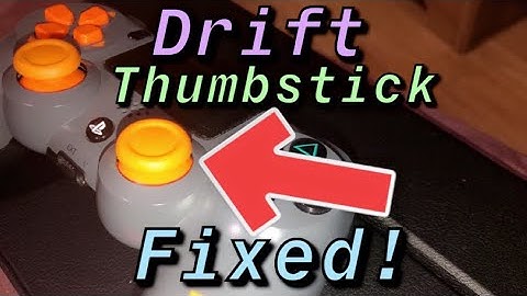 PS4 How to FIX Controller DRIFT Analog Thumbstick L3 and R3 - Without opening