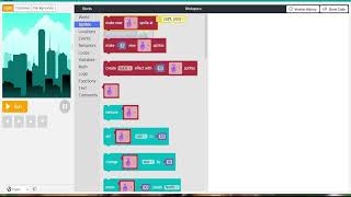 How to Make a basic Sprite Lab Project | Code.org | CodeCruncher