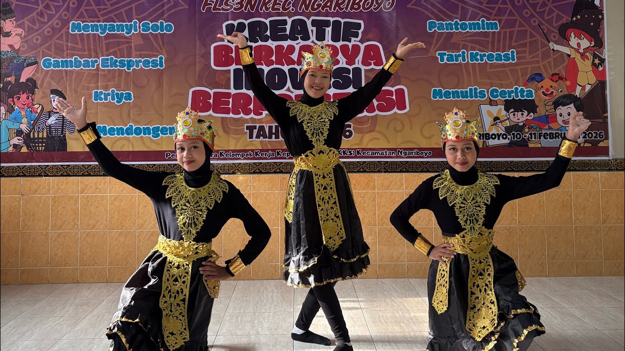 TARI KENCANA WINGKA LOMBA FLS3N KEC NGARIBOYO 2026