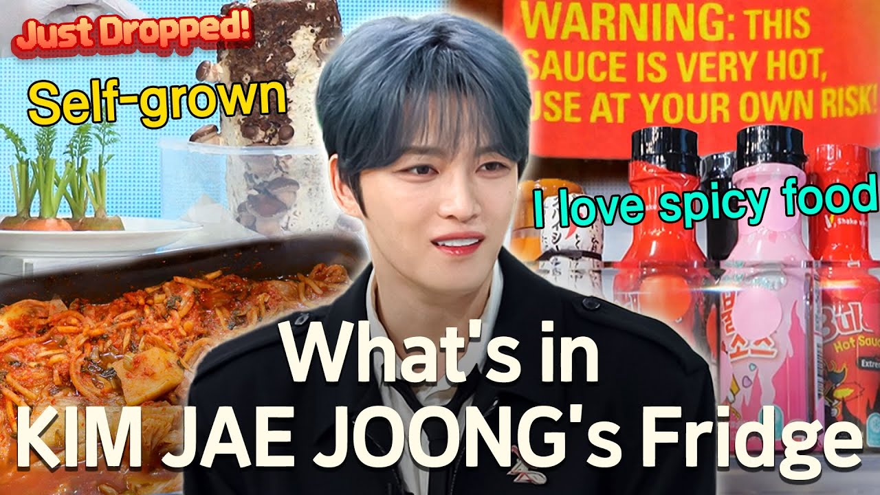 ＂I've tried all the spicy foods in Korea 🔥＂ What's In KIM JAE JOONG's Fridge? | Chef & My Fridge