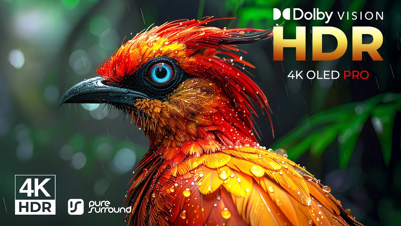 Dolby Vision 4K HDR | Orange Tone OLED Performance Demo