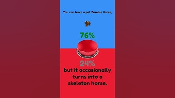 Would you press the button? (Minecraft Edition) Part 28 #Shorts #WouldYouRather #Gaming