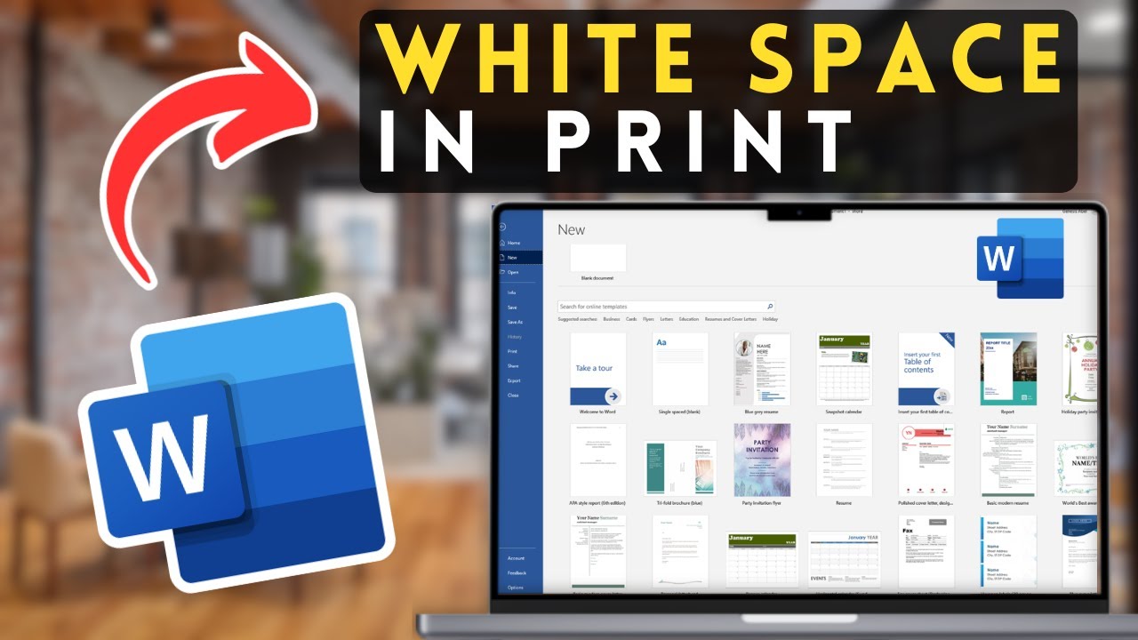 How to Hide White Space in Print Layout View in Microsoft Word | MS Word Tutorial (2025)