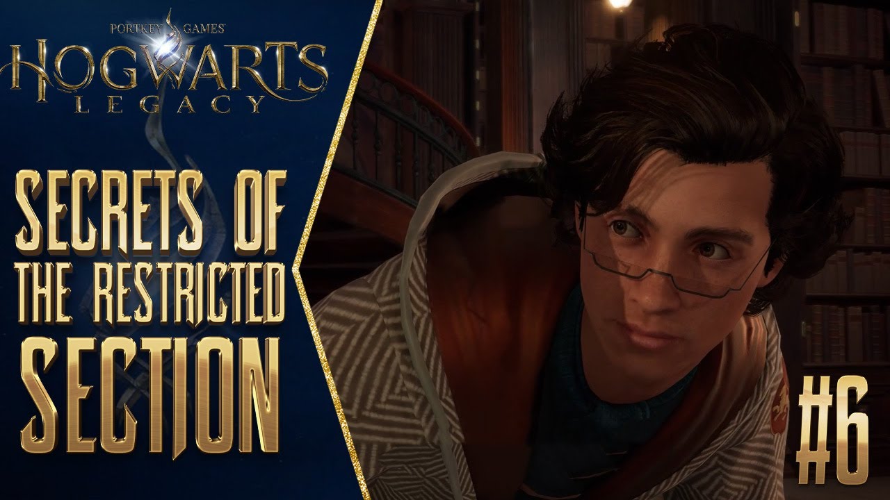 Resticted Section Tom Riddle Library Hogwarts Legacy Gameplay Part 6 Secrets of the Restricted Section - YouTube