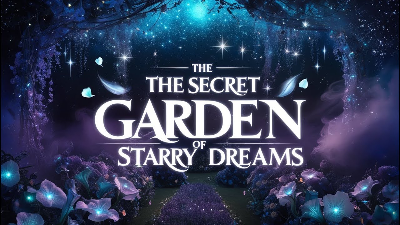 Secret Garden of Starry Dreams | Magical Fantasy Story of Courage & Hope | Stories For Sleep Rain
