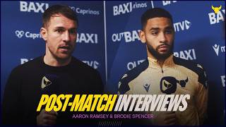 Information Aaron Ramsey & Brodie Spencer Speak After We Draw 0-0 to Bradford City | Post-match Interview Guide