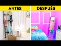 UNA TRANSFORMACIÓN INCREÍBLE DE UN CUARTO QUE QUERRÁS PROBAR || Transformación barata de un cuarto