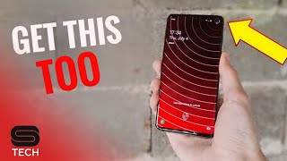 Galaxy S10 Live Wallpaper | Line Hole! screenshot 5