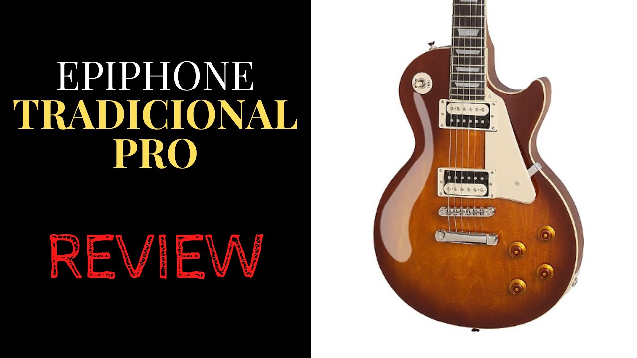Guitarra Epiphone Tradicional Pro Review em português - YouTube