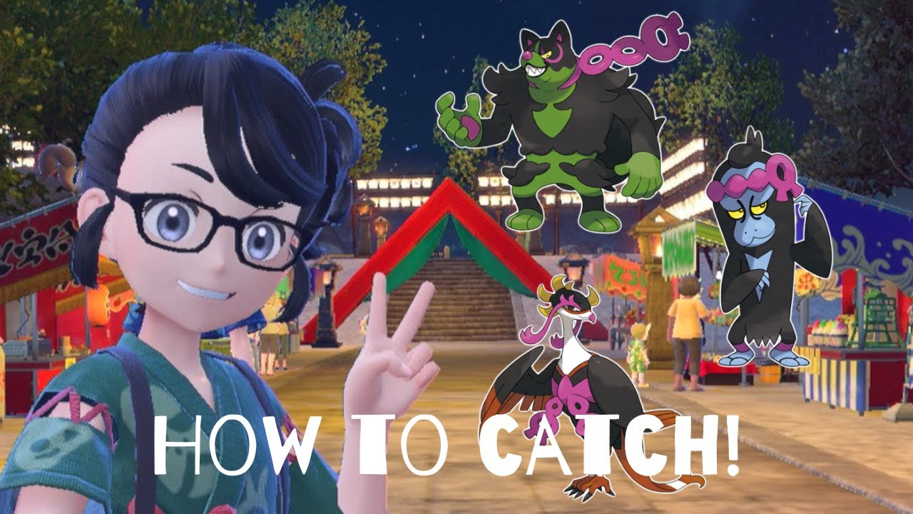 How to Catch Okidogi, Munkidori, Fezandipiti - Pokemon Scarlet & Violet DLC The Teal Mask