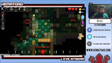 Crypt of the NecroDancer: Monk All-Zones Run! (Bad Audio)