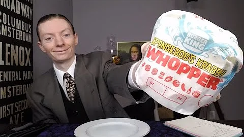 Burger King's NEW SpongeBob Menu Review!