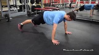 Core Stability Exercise: Clock Plank