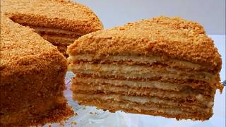 Медовик По Семейному Рецептуидеальный Торт - Мягкие Коржи И Нежный Крем