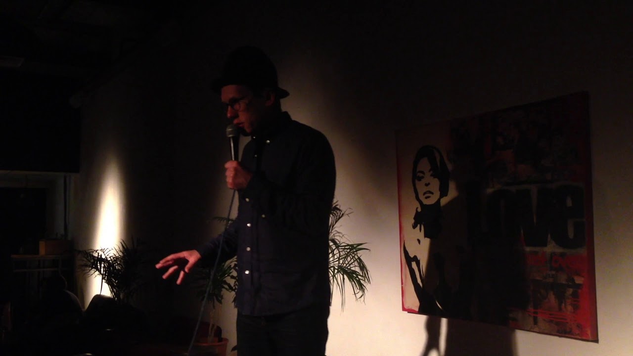 Domas Raibys standup in Amsterdam