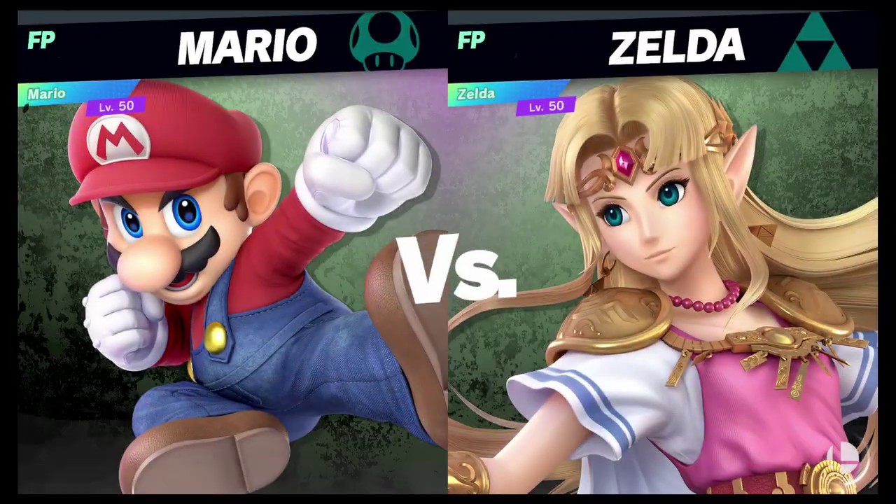 Super Smash Bros Ultimate Amiibo Fights   Request #3095 Mario vs Zelda